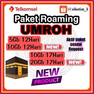 Jual PAKET KUOTA ROAMING INTERNET UMROH HAJI TELKOMSEL PAKET ROAMING