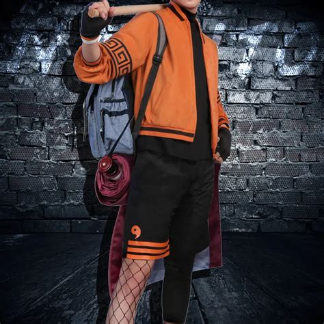 Pre Sale Anime Naruto Figure Uzumaki Naruto Cosplay Costume Fashion