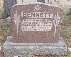 George Henry Bennett 1891 1956 Mémorial Find a Grave