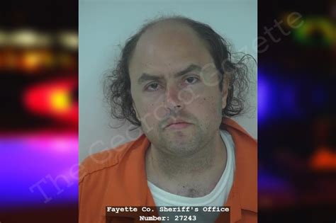 Christopher Cudd Fayette County Jail Bookings