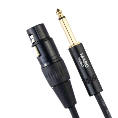 Maro XLR Female To 1 4 Inch 6 35mm TRS Cable XLR To Quarter Inch