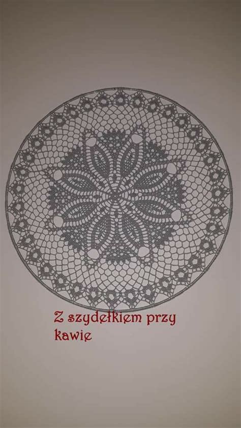 Pin By Lidia Sadowska On Serwetka Doily Patterns Crochet Doilies