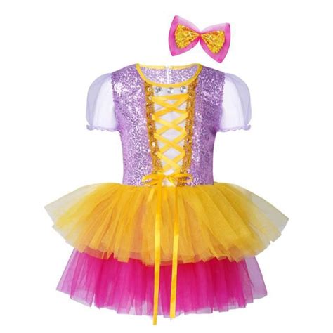 Inhzoy Enfant Fille Tutu Robe De Danse Ballet Robe De Cocktail