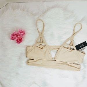 Tavik Swim New Tavik Jessi Cut Out Bikini Top Tapioca Beige Poshmark