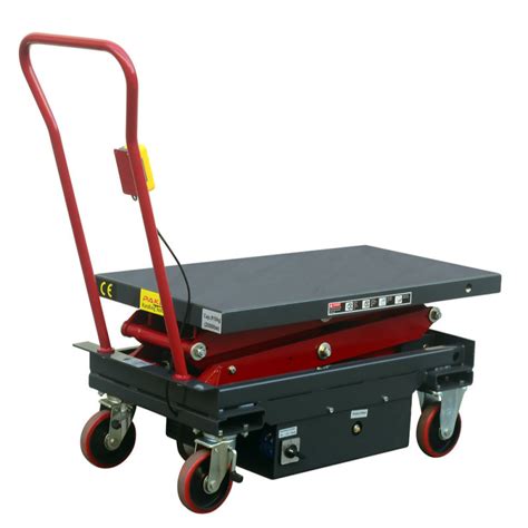 Electric Double Scissor Lift Table