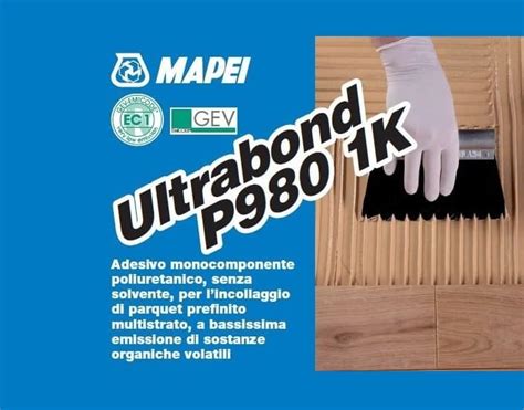 Colla Monocomponente Parquet Mapei Ultrabond P