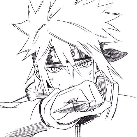 Pin By Jasmine Lee On Naruto Senpai Naruto Minato Sketches Naruto