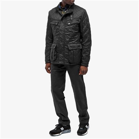 Barbour International Ariel Polarquilt Jacket Black End At