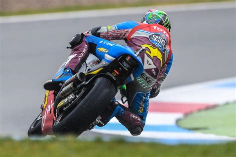 Morbidelli And Marquez Home And Dry In Wet Fp Motogp