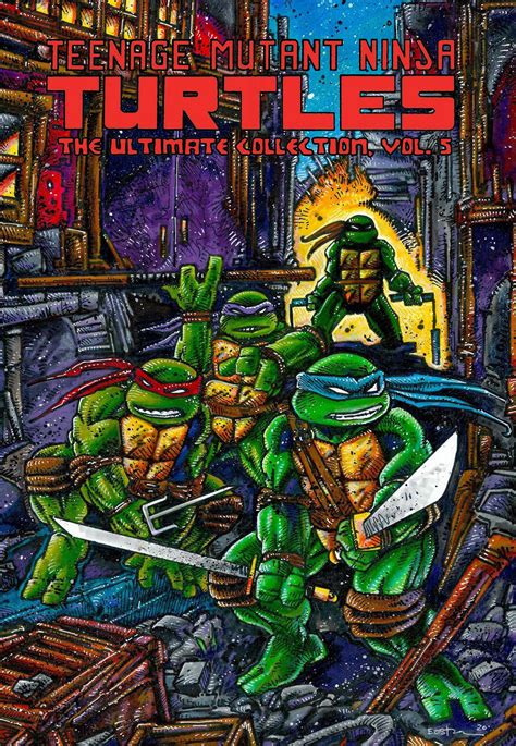 Teenage Mutant Ninja Turtles The Last Ronin The Covers By Kevin