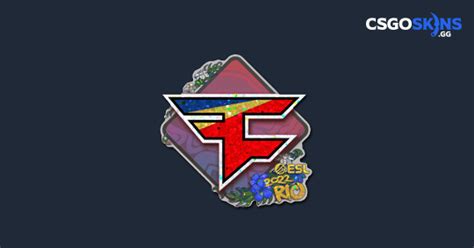 Sticker Faze Clan Glitter Rio Csgoskins Gg