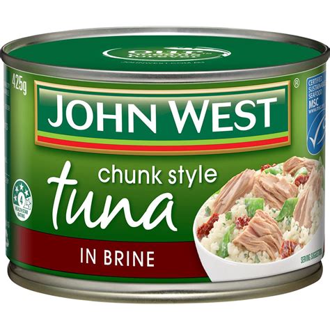 John West Tuna In Brine 425g Woolworths