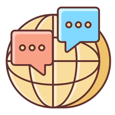 Global Communication Flaticons Lineal Color Icon