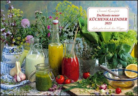 DUMONTS neuer Küchenkalender 2023 Broschürenkalender mit Rezepten