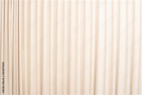 Cream-colored cloth, beige curtain fabric texture and background. Stock ...