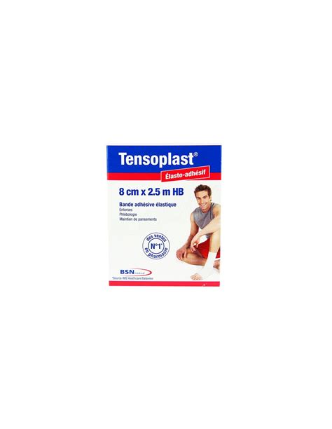 Tensoplast HB Bande adhésive élastique 8cm x25m Archange Pharmacie en