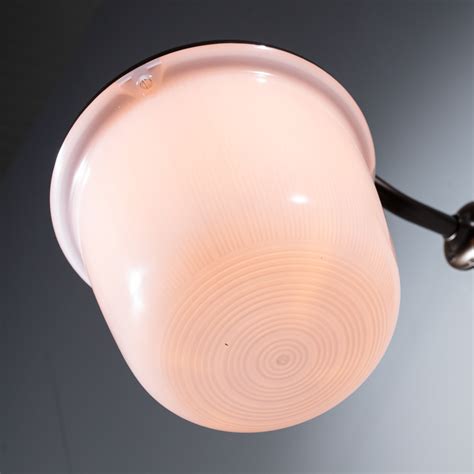 Pw Swan Neck Wall Light Opal J G Coughtrie