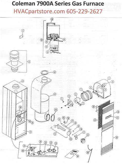 7995A856 Coleman Gas Furnace Parts – HVACpartstore