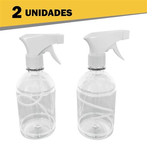 Kit 2 Frascos Borrifador Pulverizador 500ml Spray ARENA ECOM