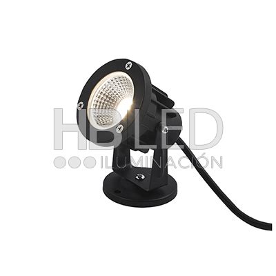 Foco LED Estaca Jardín 5W 3000K Pequeño SKU 36142 Iluminación LED