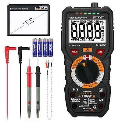 Tacklife DM01M Digital Multimeter Advanced Multimeter With 6000 Counts