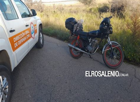 Un Motociclista Fue Hospitalizado Tras Un Choque En La Ruta Vieja El