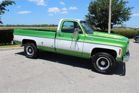 1975 Chevrolet Silverado Camper Special Classic Cars Of Sarasota