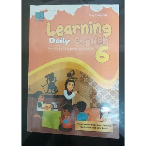 Jual Buku Learning Daily English Untuk Kelas Sd Bekas Kurikulum