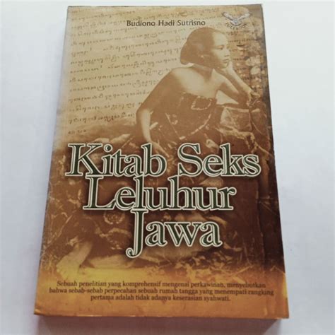 Jual Buku ORI Kitab Seks Leluhur Jawa Shopee Indonesia