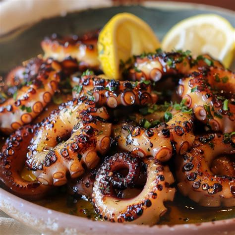 Perfectly Grilled Octopus A Greek Culinary Delight