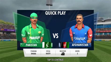 WCC3 Pakistan Vs Afghanistan World Cricket Championship 3 HD Graphics