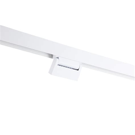 Spot Led Lin Aire Orientable Sur Rail Magn Tique V W Ugr Blanc