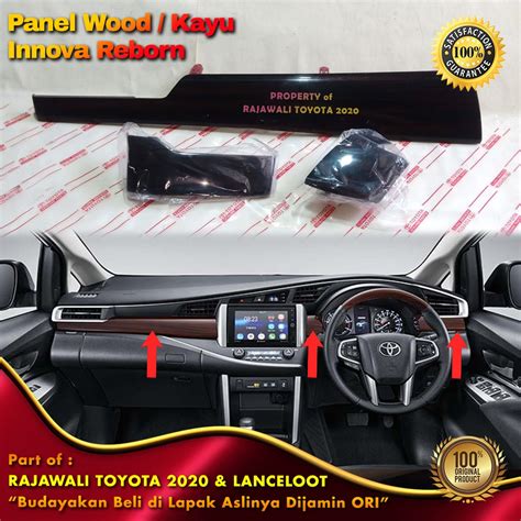 Jual Panel Wood Kayu Innova Reborn G V Q Venturer Trd Dashboard