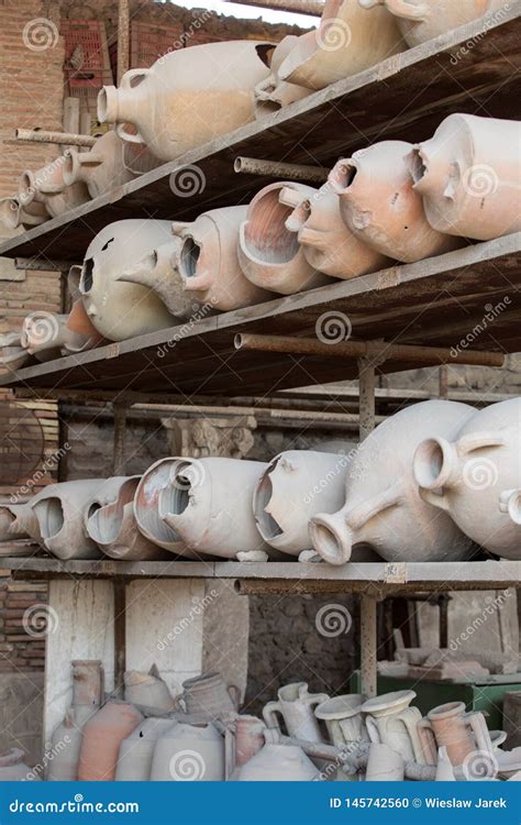 Vessels Pots And A Variety Of Artifacts Surviving Eruption Of Vesuvius