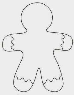 Exquisite Gingerbread Man Template Pin By Muse Printables On Printable