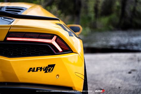 Lamborghini Huracan Alpha Twin Turbo Package Installed