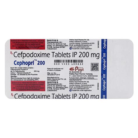 Cephoprl 200 Tablet 10s Price Uses Side Effects Netmeds