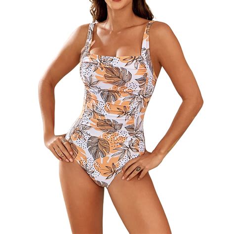 Divhosrg Sexy One Piece Swimsuit for Women, Plus Size One Piece