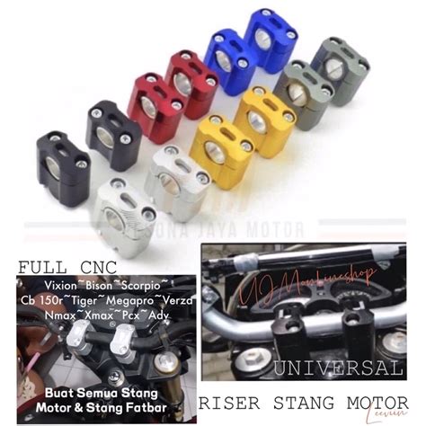 Jual Raiser Stang Motor Peninggi Stang Full Cnc Universal Buat Semua