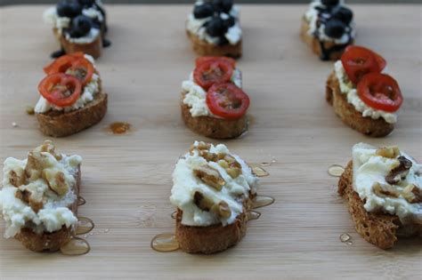 Toasted Walnut, Honey & Ricotta Crostini – What's Cooking on Planet Byn