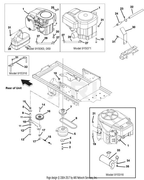 Briggs And Stratton 19 5 Hp Parts Diagram Stratton Briggs Cr