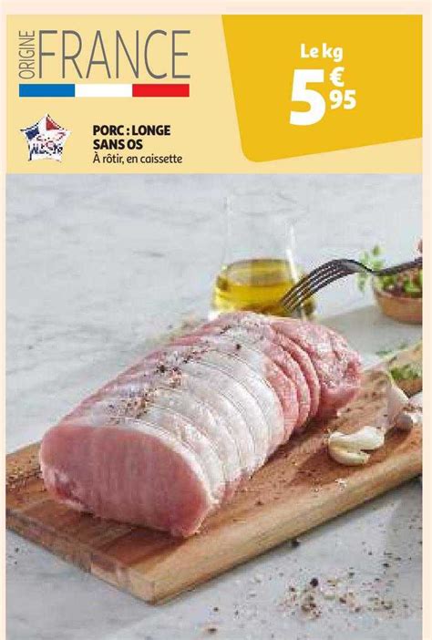 Promo Porc Longe Sans Os Chez Auchan ICatalogue Fr