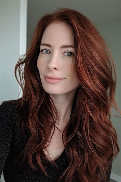 91 Dark Red Hair Color Ideas For A Bold New You In 2024 Dark Red Hair Color Ginger Hair