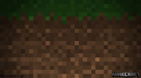 Minecraft Grass Block Wallpaper