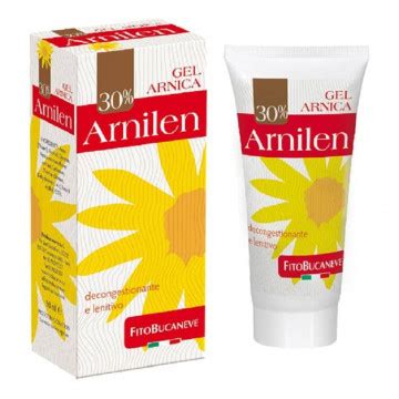 Arnilen 30 Gel Arnica Pomata Lenitiva E Decongestionante 50 Ml