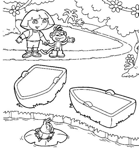 Coloriage Dora l Exploratrice 29938 Dessins Animés Dessin à