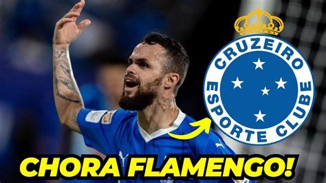 URGENTE CRUZEIRO FOI MELHOR E CONTRATOU CRAQUE DO FLAMENGO É O NOVO