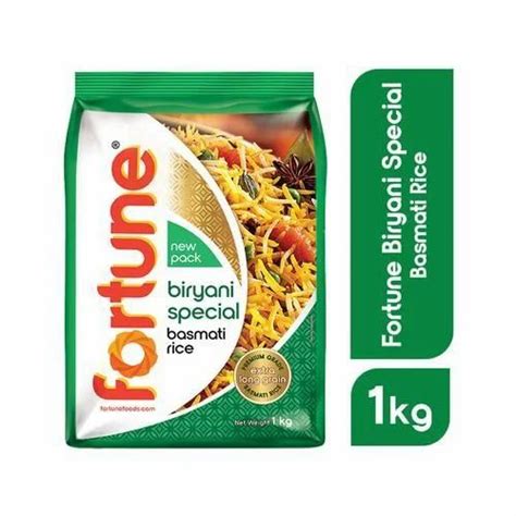 Plastic Bag Fortune Biryani Special Basamati Rice Kg X Pkt