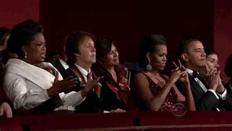 kennedy center honors paul mccartney gif | WiffleGif