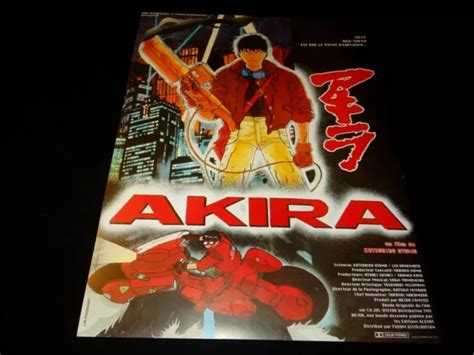 Akira Katsuhiro Otomo Affiche Cinema Animation Manga Neuve Eur